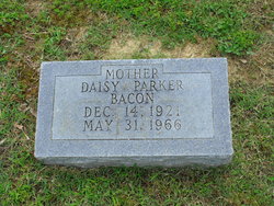 Daisy <I>Parker</I> Bacon 