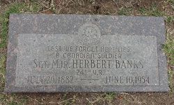 Sgt Maj Herbert Banks 