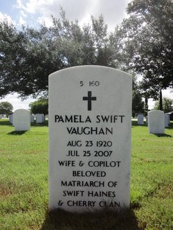 Pamela “Pam” <I>Swift</I> Vaughan 