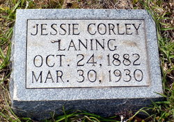 Jessie <I>Corley</I> Laning 