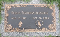 Shirley Ann <I>Testerman</I> Alexander 
