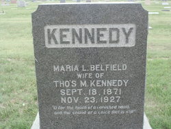 Maria Louisa “Luie” <I>Belfield</I> Kennedy 