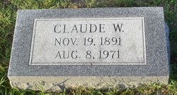 Claude W Adams 