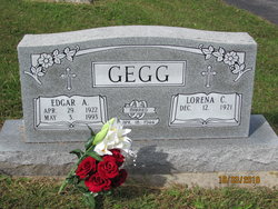 Edgar A Gegg 