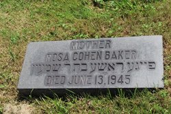 Rosa Frances <I>Cohen</I> Baker 