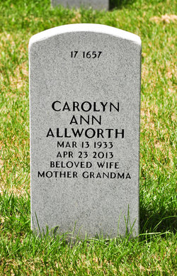 Carolyn Ann <I>Seitz</I> Allworth 