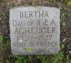 Bertha Achtziger 