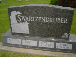 Lydia <I>Bender</I> Swartzendruber 