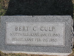 Bert C Culp 