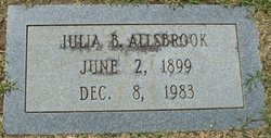 Julia Dean <I>Bell</I> Allsbrook 