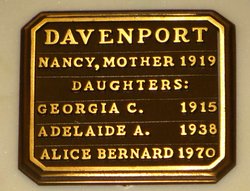 Adelaide A. <I>Davenport</I> Armstrong 