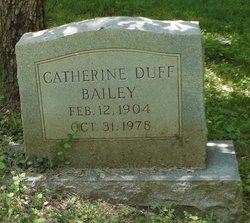 Catherine Duff Bailey 