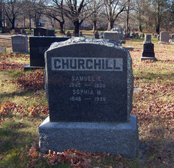Sophia <I>Mayfield</I> Churchill 