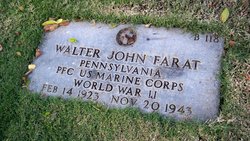 PFC Walter John Farat 