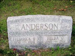 Hilda Olivia <I>Peterson</I> Anderson 