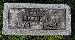 Lizzie A <I>Diehl</I> Wagner 