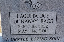 LaQuita Joy <I>Dunaway</I> Bass 
