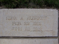 Edna Adeline Albright 
