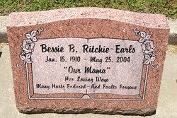 Bessie Blanche <I>Ritchie</I> Earls 