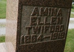 Arminia Ellen “Amina” <I>Woodsmall</I> Twiford 