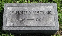 Charlotte D Armstrong 
