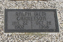 Ralph Marten “Red” Garretson 