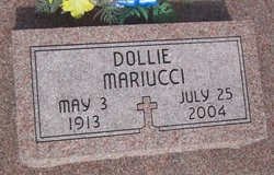 Adolphine “Dollie” <I>Pichard</I> Mariucci 