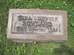 Nora Ethel <I>Ludwick</I> Rowland 