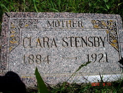 Clara Randine <I>Olson</I> Stensby 