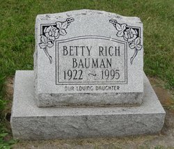 Betty Colleen <I>Rich</I> Bauman 