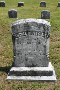 Esther W <I>Cleverly</I> Bruce 