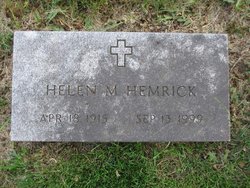 Helen M. <I>Desylvester</I> Hemrick 
