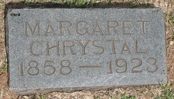 Mrs Margaret “Maggie” <I>O'Hora</I> Chrystal 