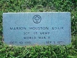 Sgt Marion Houston Adair 
