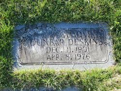 Gladys Faye <I>Dunbar</I> Deskins 