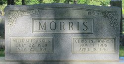 Christine <I>Warren</I> Morris 