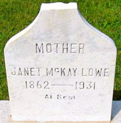 Janet <I>McKay</I> Lowe 