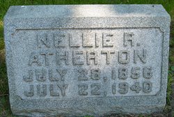 Ellen A. “Nellie” <I>Robertson</I> Atherton 