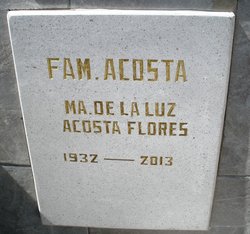 Maria De La Luz Acosta Flores 