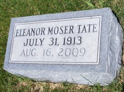 Eleanor Kathryn <I>Moser</I> Tate 