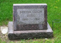 Bertha <I>Olson</I> Berg 