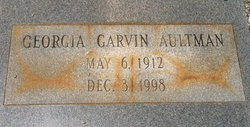 Georgia <I>Garvin</I> Aultman 