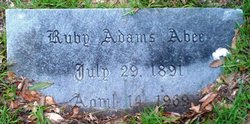 Ruby Mae <I>Adams</I> Abee 