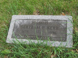 Bertram E Kerr 