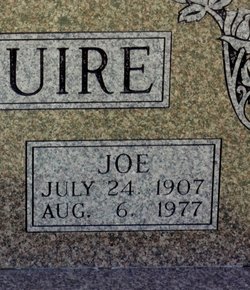 Joseph F “Joe” McGuire 