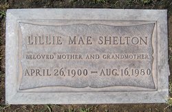 Lillie Mae <I>Skelton</I> Shelton 
