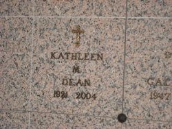 Maj Kathleen M “Kate” Dean 