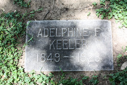 Adelphine Fredrica “Addie” <I>Brandon</I> Keeler 