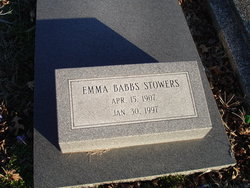Emma E. <I>Bramel</I> Babbs Stowers 