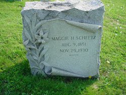 Margaret Ann “Maggie” <I>Harr</I> Scheetz 